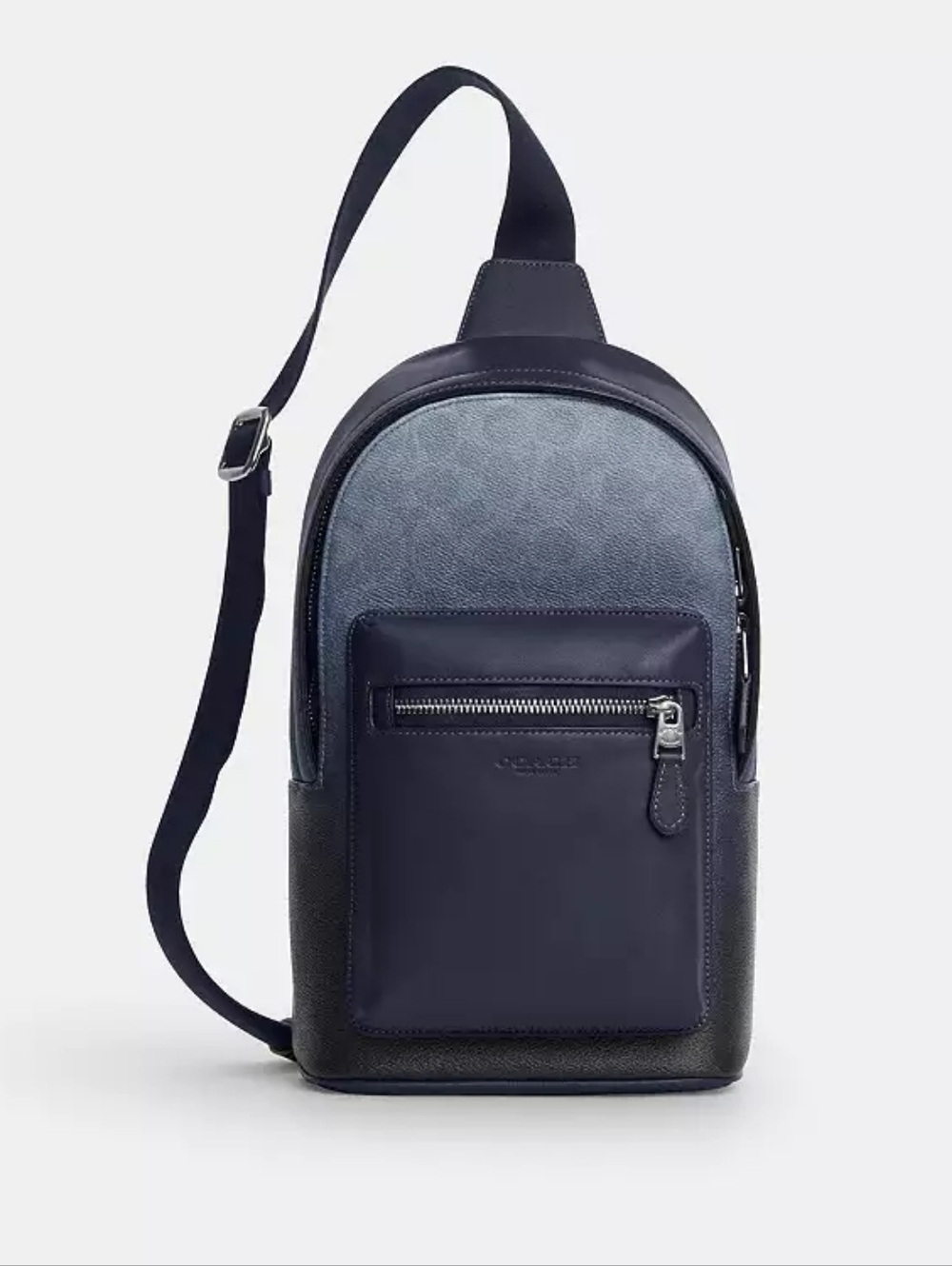NWT Coach West Pack In Ombre Signature Canvas & Leather - Modern Crossbody Pack